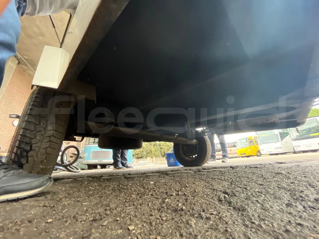 Pedretti M1500 Rimorchio - 3.78m - front axle right side