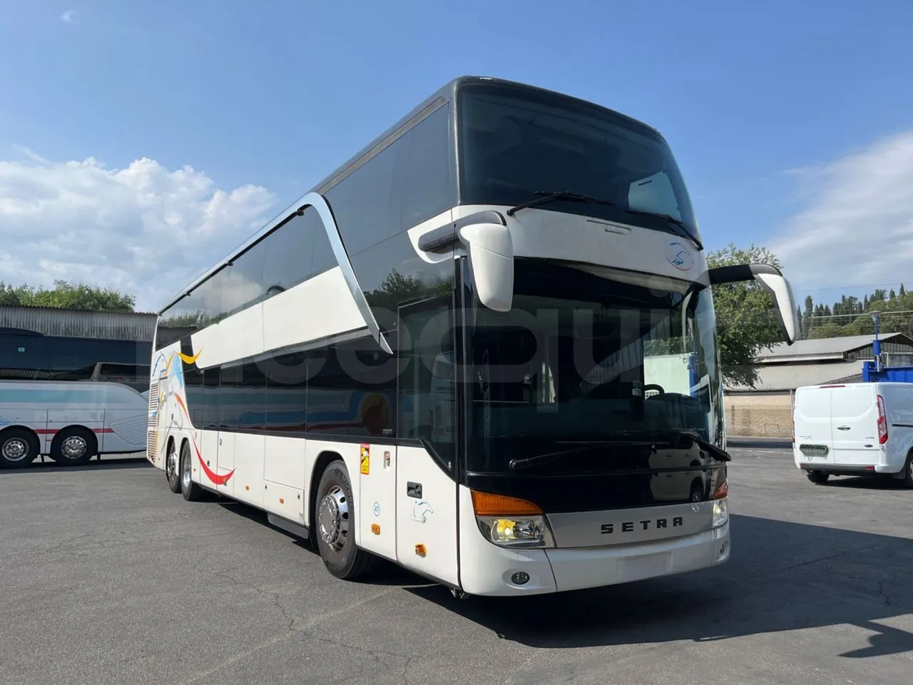 Setra S 431 DT - EUR6 - 375kW - 13.89m - 3/4 front right doors (mandatory for bus to scrap)