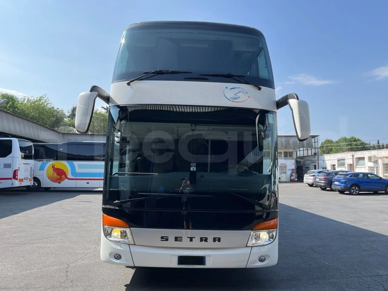 Setra S 431 DT - EUR6 - 375kW - 13.89m - front photo