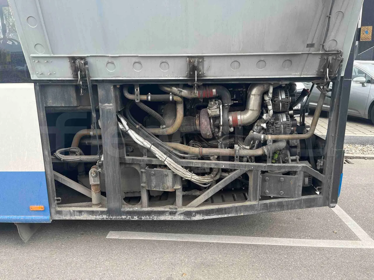 Solaris Urbino 10.5 - EUR6 -  204kW - 10.550m - engine plate photo