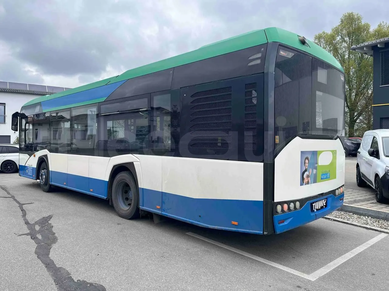 Solaris Urbino 10.5 - EUR6 -  204kW - 10.550m - 3/4 left rear side