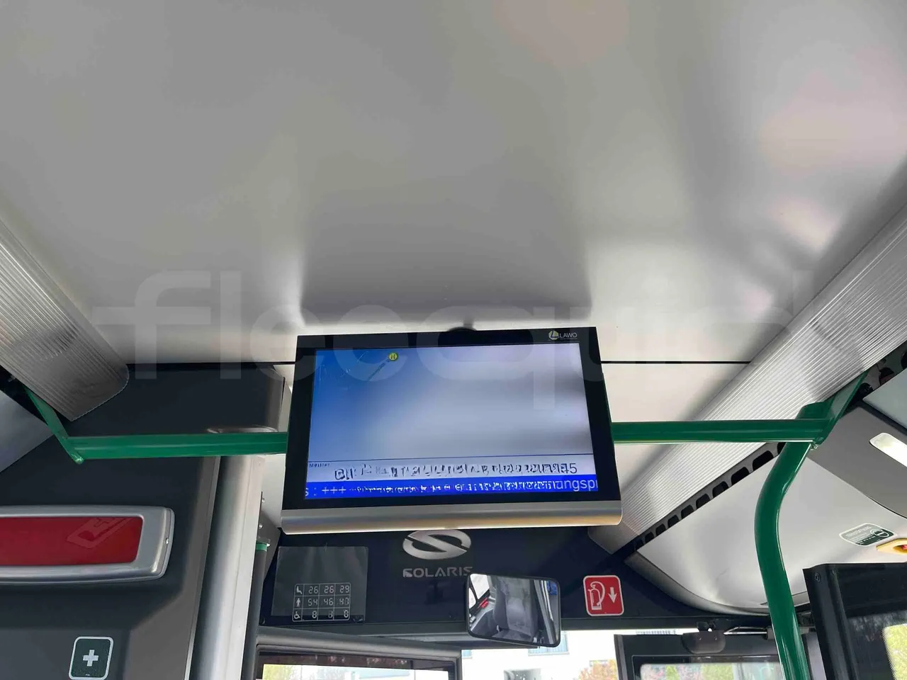 Solaris Urbino 10.5 - EUR6 -  204kW - 10.550m - monitor detail photo