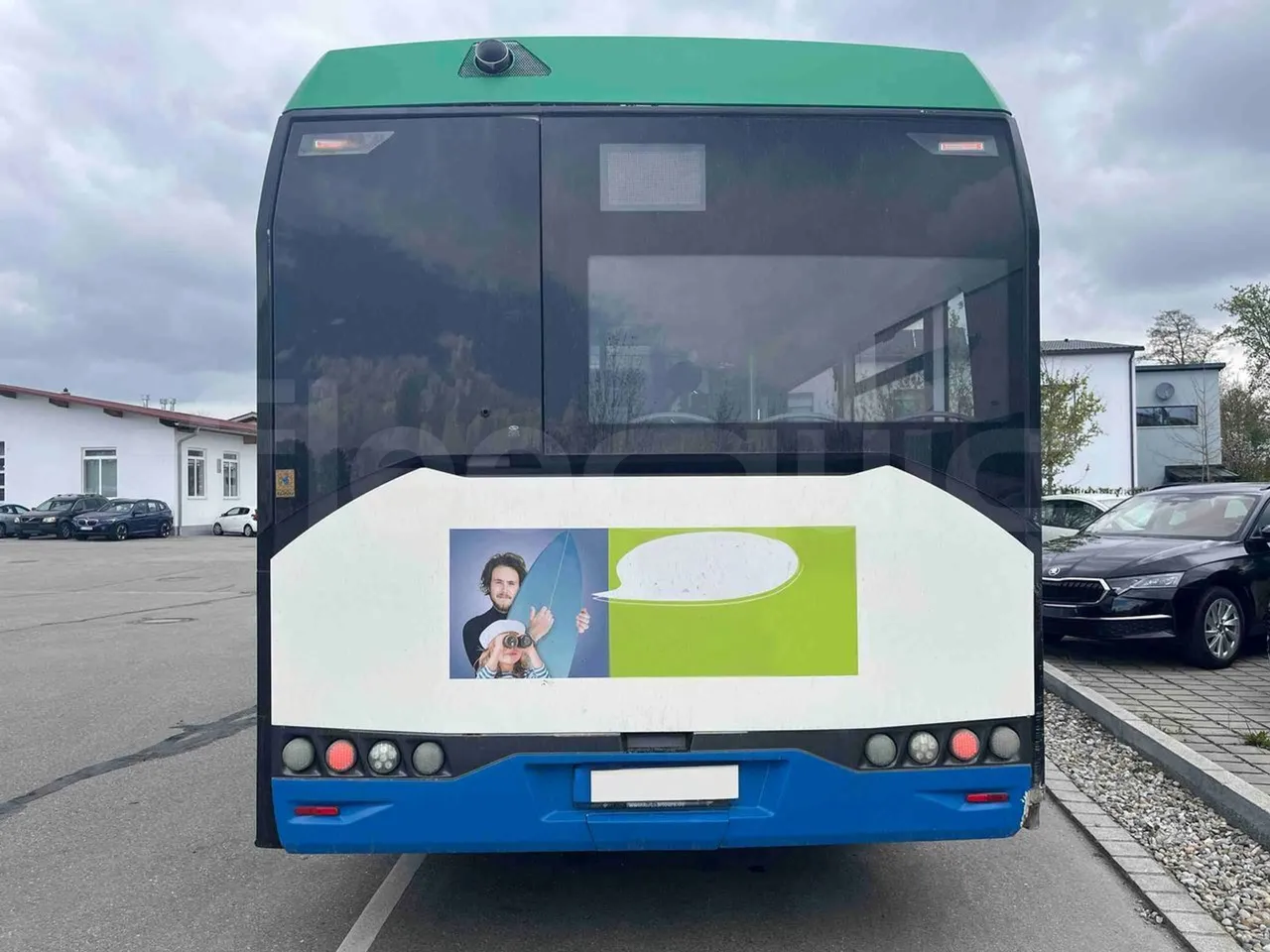 Solaris Urbino 10.5 - EUR6 -  204kW - 10.550m - rear hatch closed