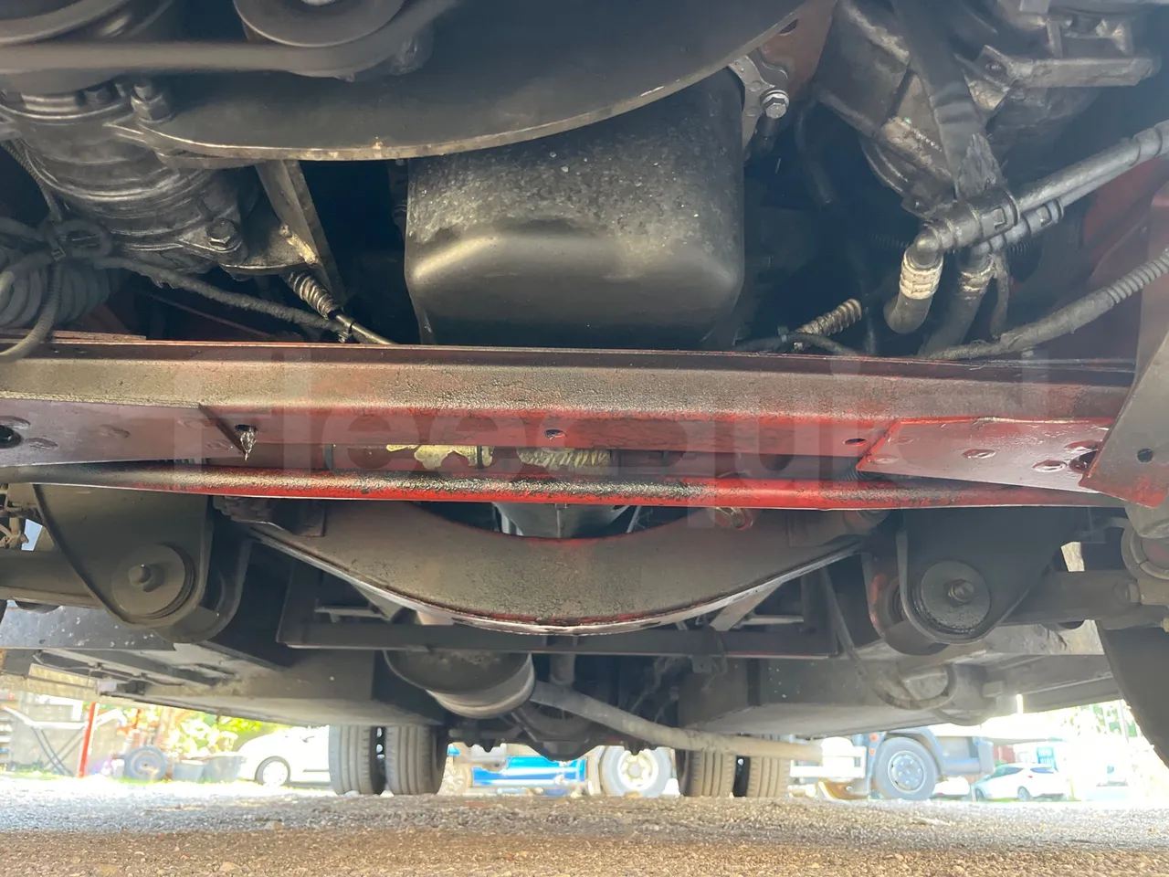 Iveco 65C JBN - EUR3 - 122kW - 6.9m - front undercarriage from front