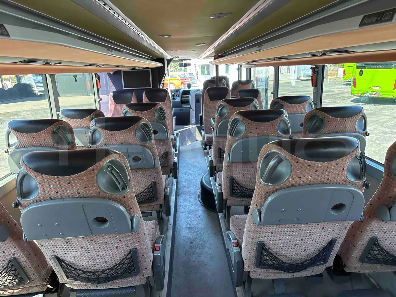 Setra S431 DT - Euro5 - 370kW - 13.890mt - forward view all seats last row height