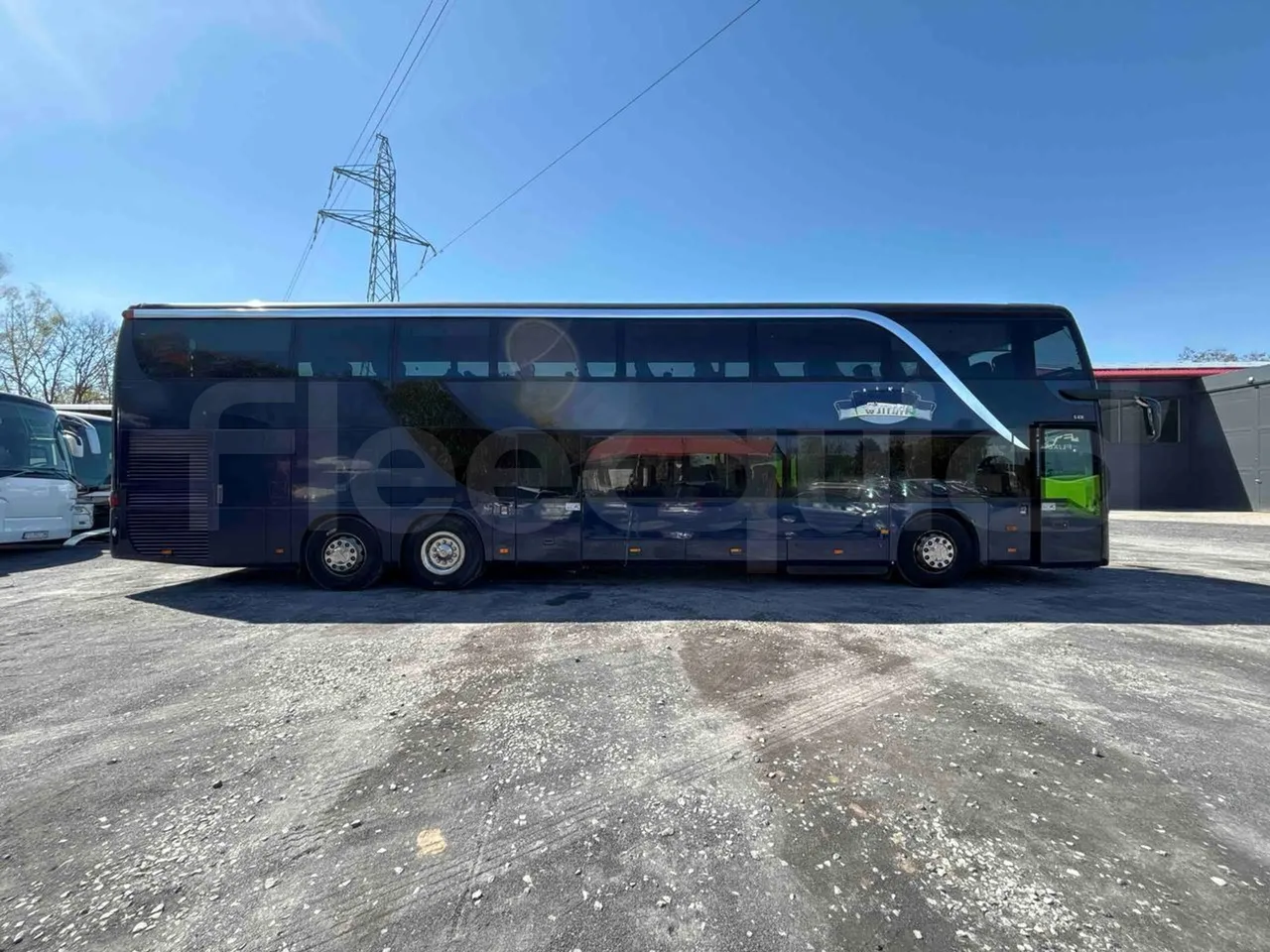 Setra S431 DT - Euro5 - 370kW - 13.890mt - right side doors closed