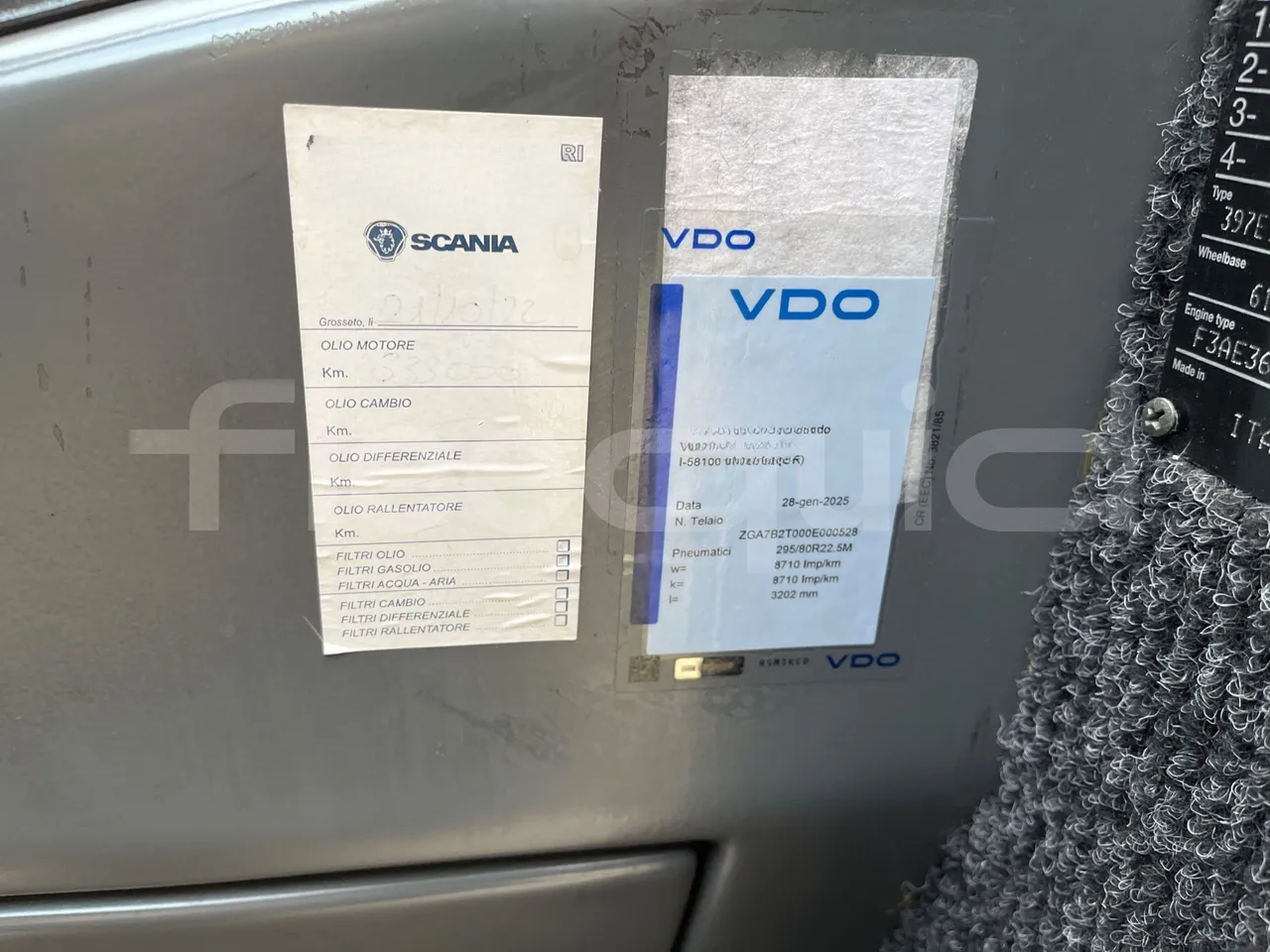 Irisbus 397E.12 397E.12 - Euro5 - 331kW -  12.410mt - vehicle plate photo