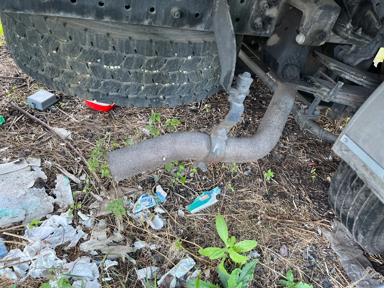 MITSUBISHI FUSO FE4P10TF1N - Euro6 - 110kW -  7.060mt - exhaust photo