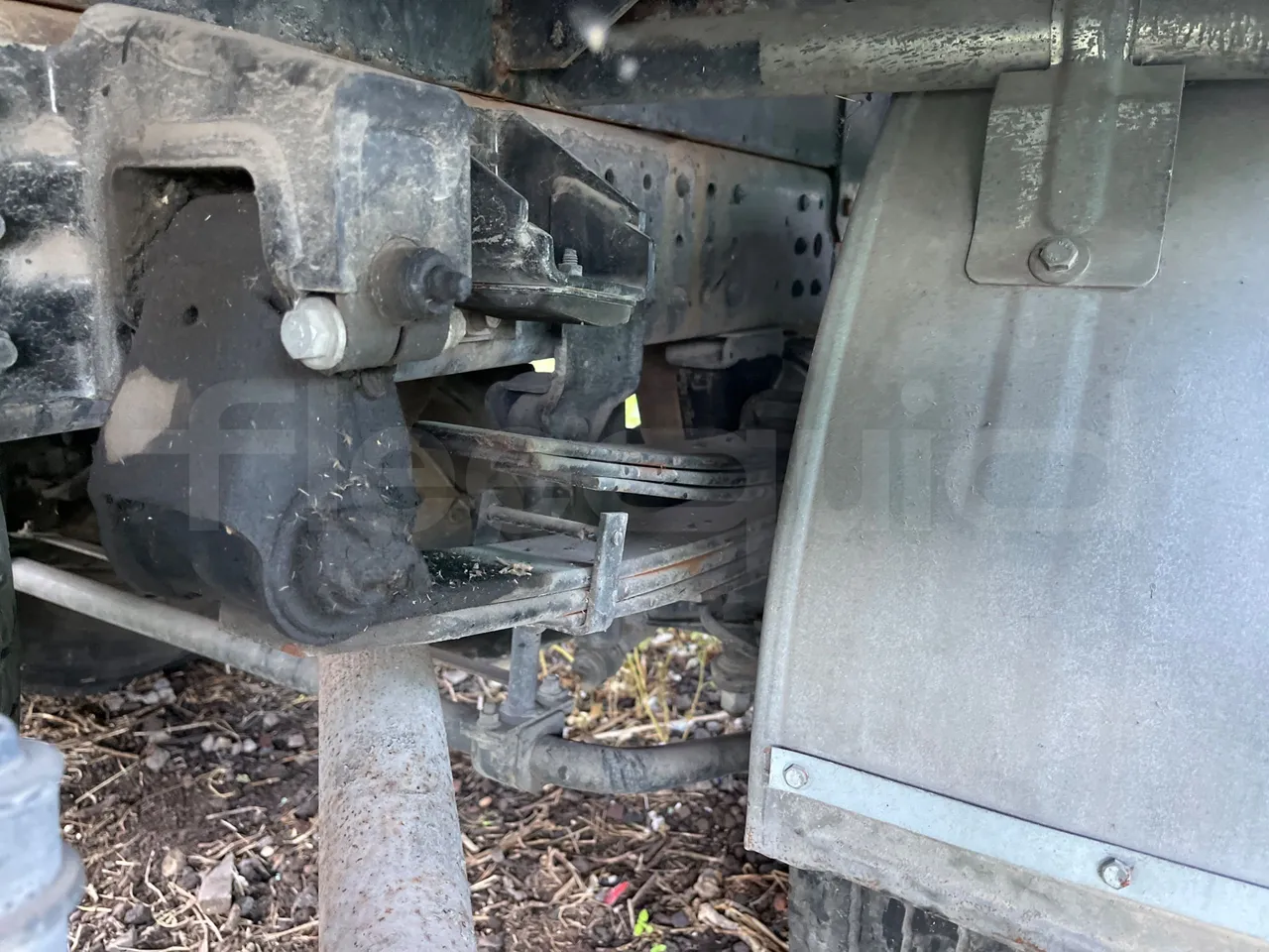 MITSUBISHI FUSO FE4P10TF1N - Euro6 - 110kW -  7.060mt - axel 3 leaf spring left