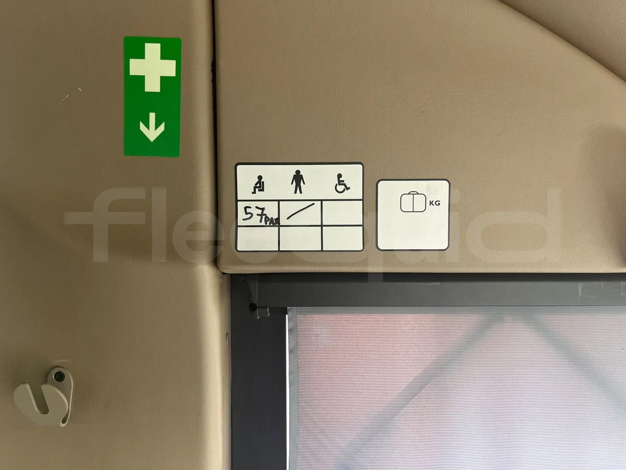 Iveco Magelys SFR2XX - Euro6 - 12,83m - 294kw - seat plate photo