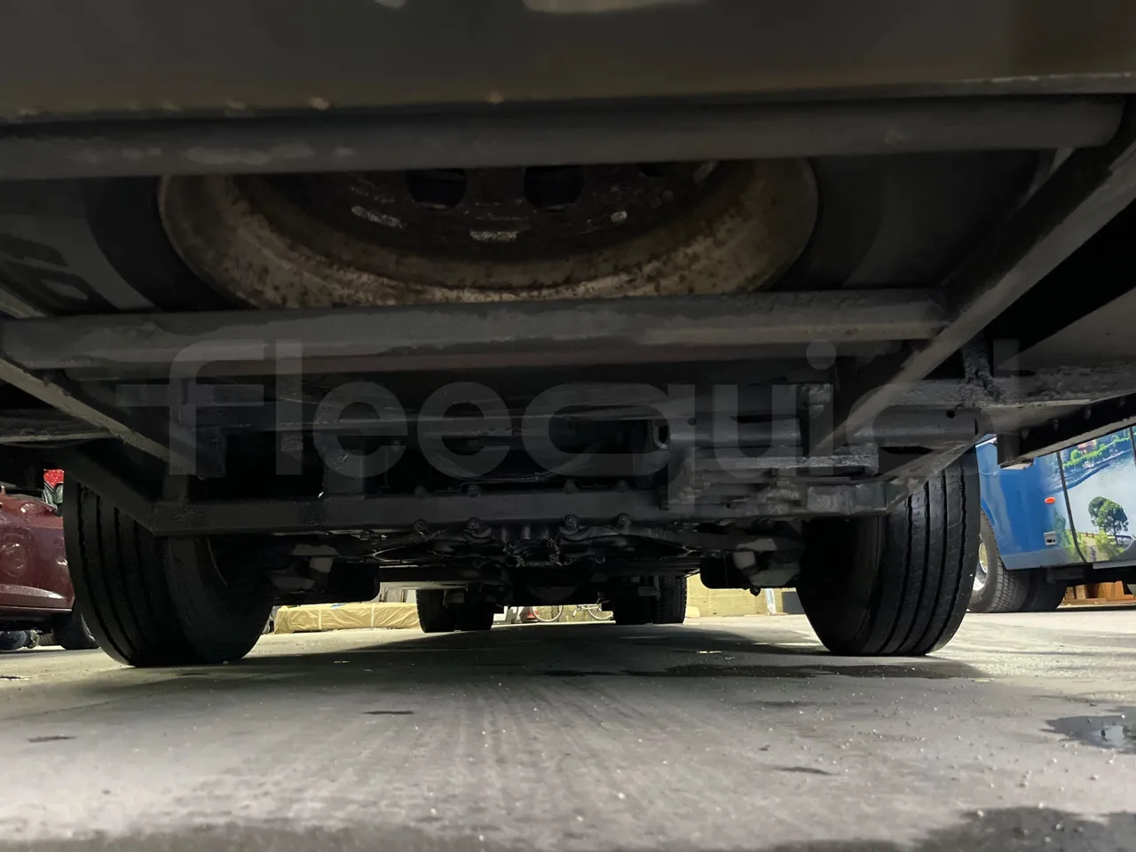 Irizar Scania К470ЕВ 6X2 - Euro4 - 345kW - 12.850mt - front undercarriage from front