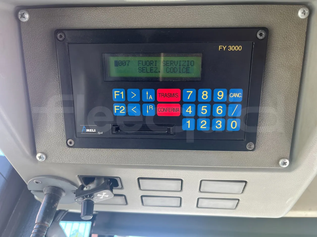 Mercedes-Benz Citaro G - command unit indicators