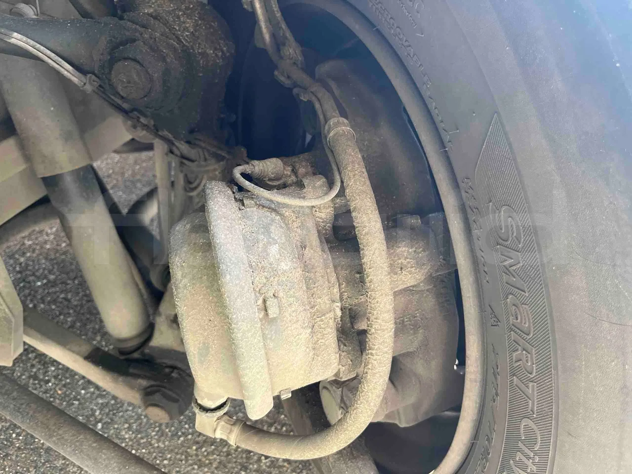 Mercedes-Benz Citaro G - front brake calipers left