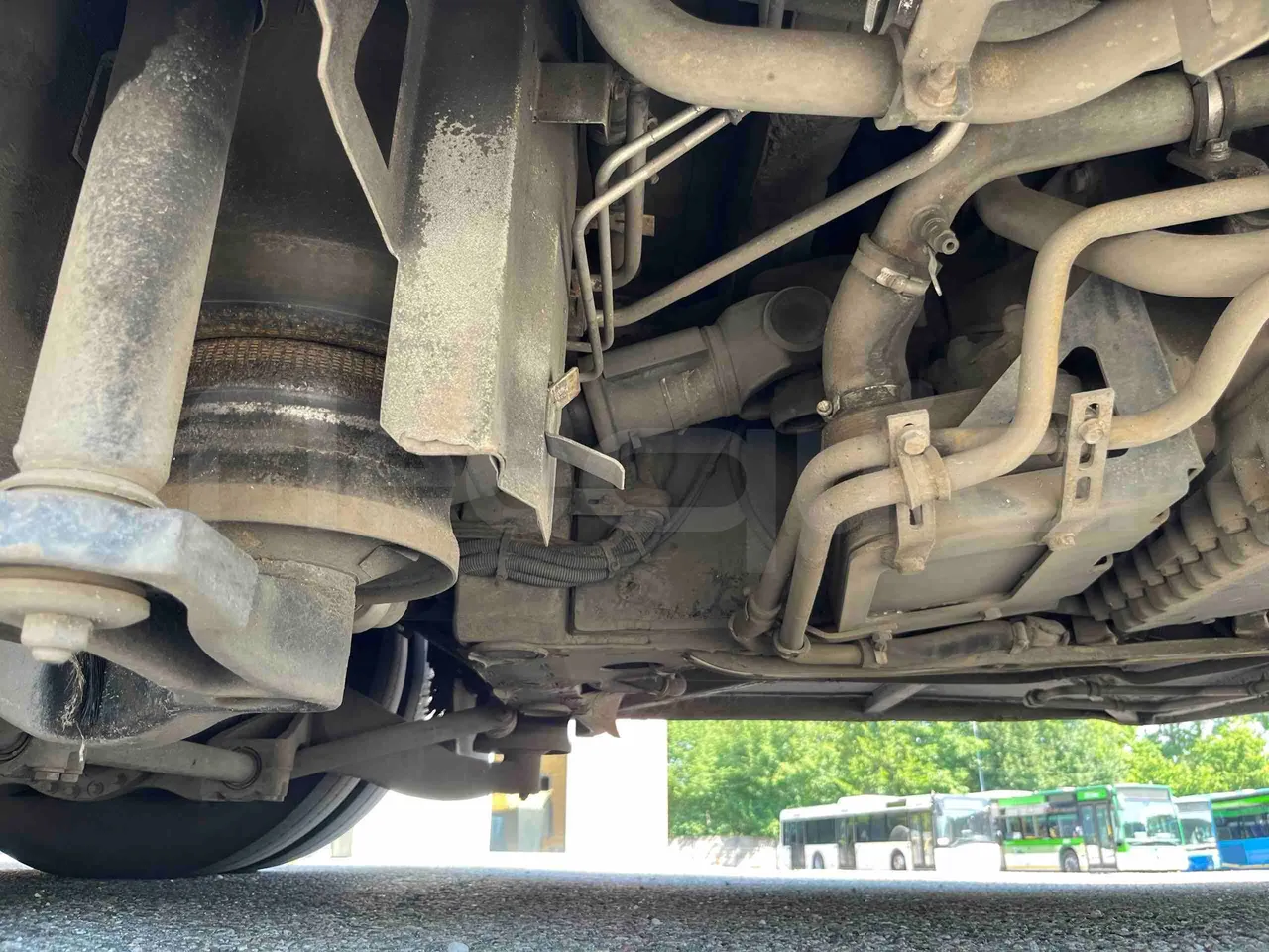 Mercedes-Benz Citaro G - gearbox plate photo