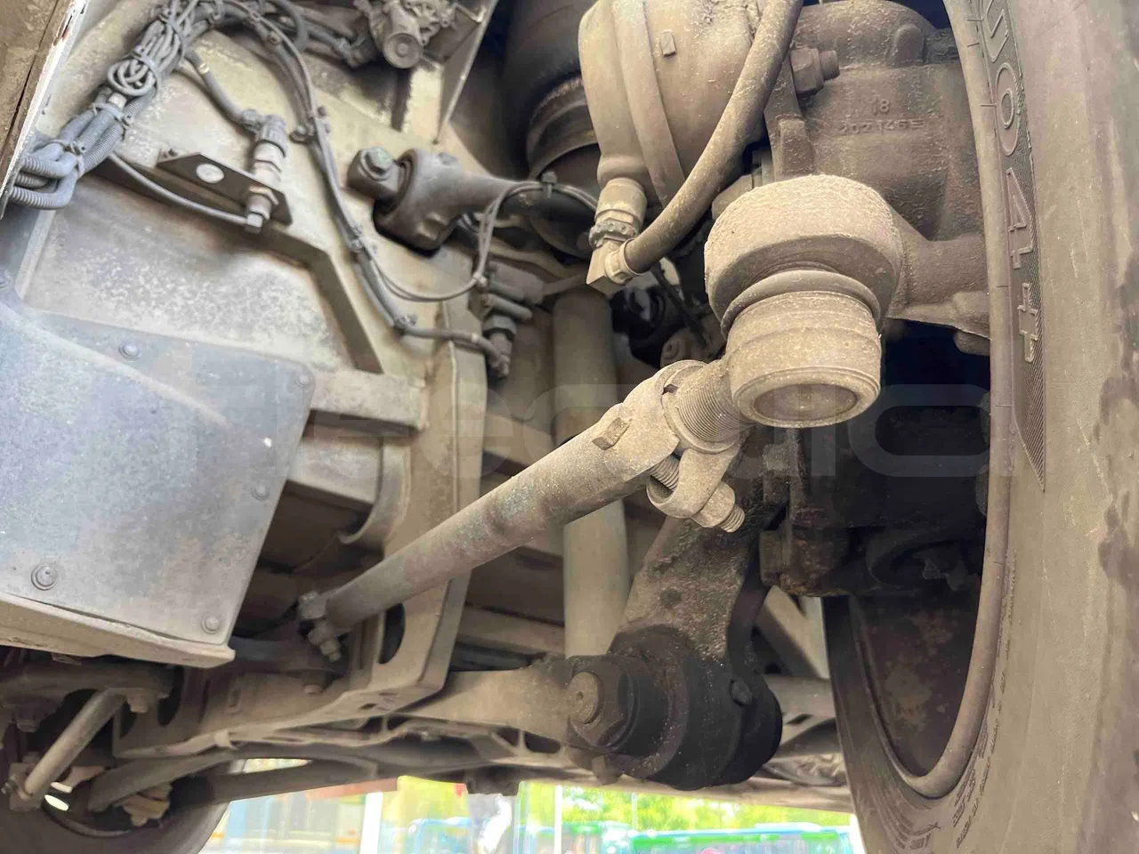 Mercedes-Benz Citaro G - front axle left side