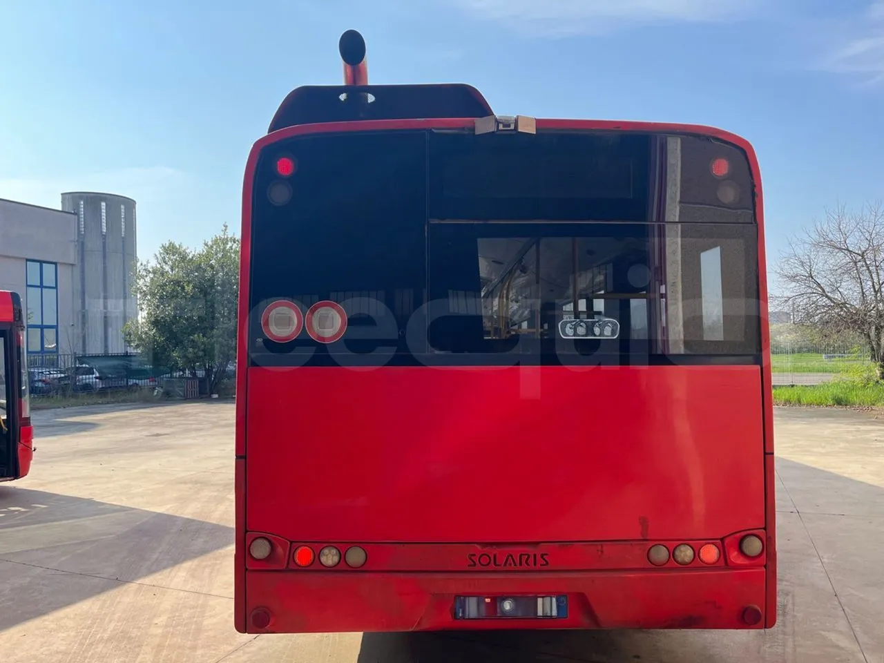 Solaris Urbino 12 - Euro6 - 240kW - 12mt - rear hatch closed