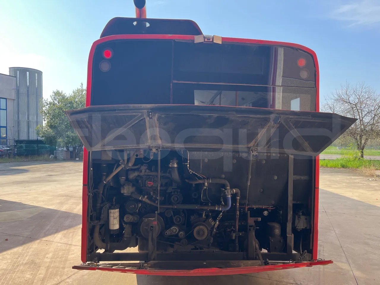 Solaris Urbino 12 - Euro6 - 240kW - 12mt - rear hatch open