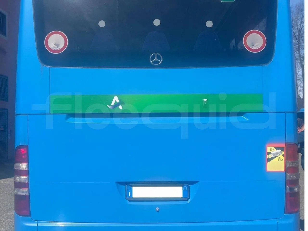 Mercedes-Benz Integro E5 4 - Euro5 - 220kW - 12.140mt - rear hatch closed