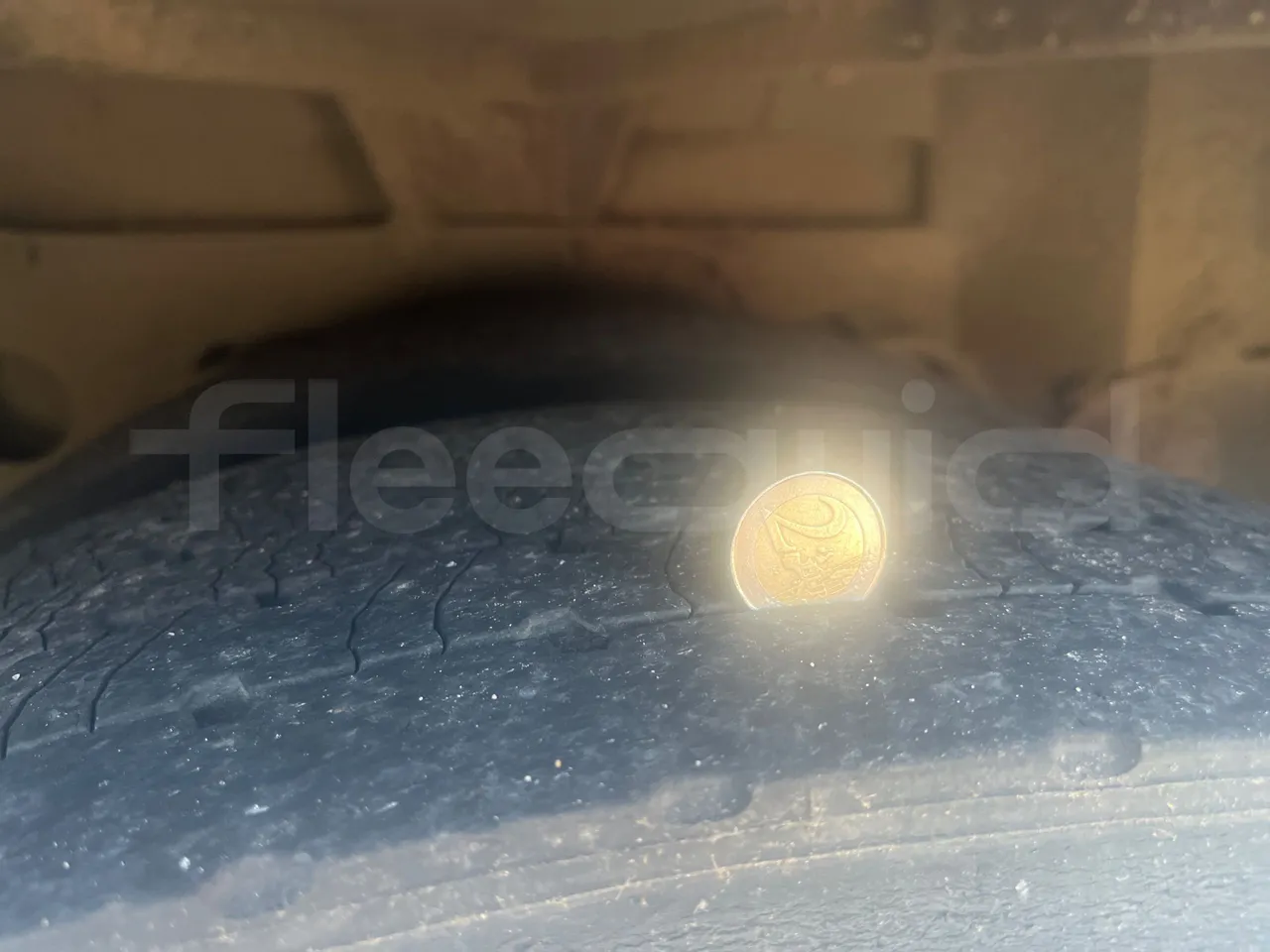 Mercedes-Benz Integro E5 4 - Euro5 - 220kW - 12.140mt - front left tire measurements
