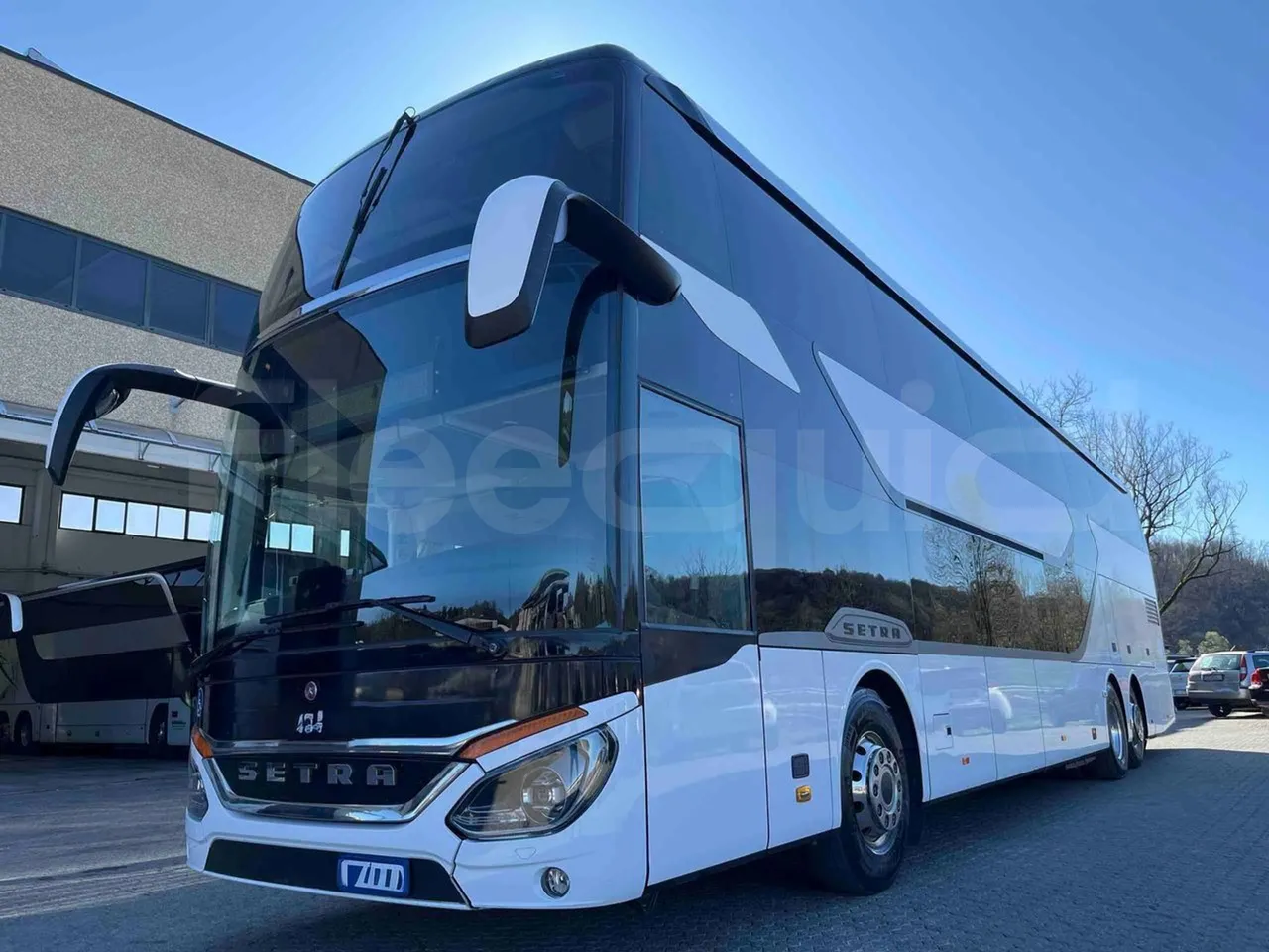 Setra S531 DT - Euro6 - 375kW - 14mt - 3/4 front left