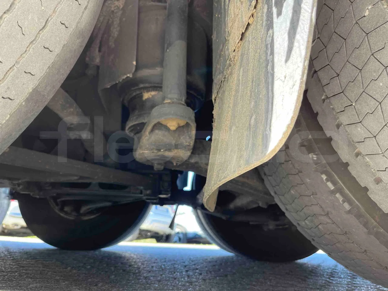 Setra S531 DT - Euro6 - 375kW - 14mt - axel 3 leaf spring left