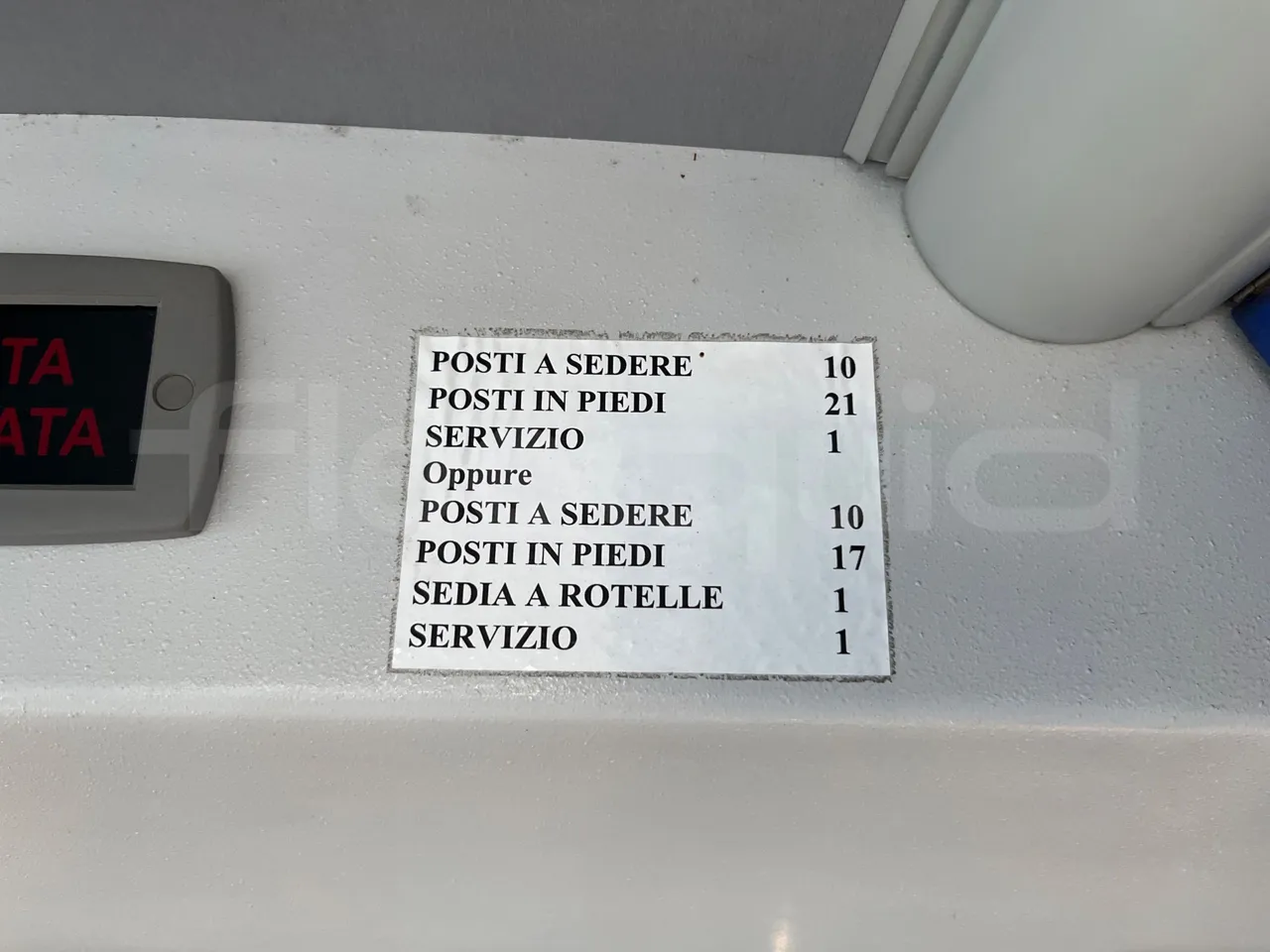 Nomec Stacobus Itineris 60SB - Euro 5 - 107 Kw - 7.230 mt - seat plate photo