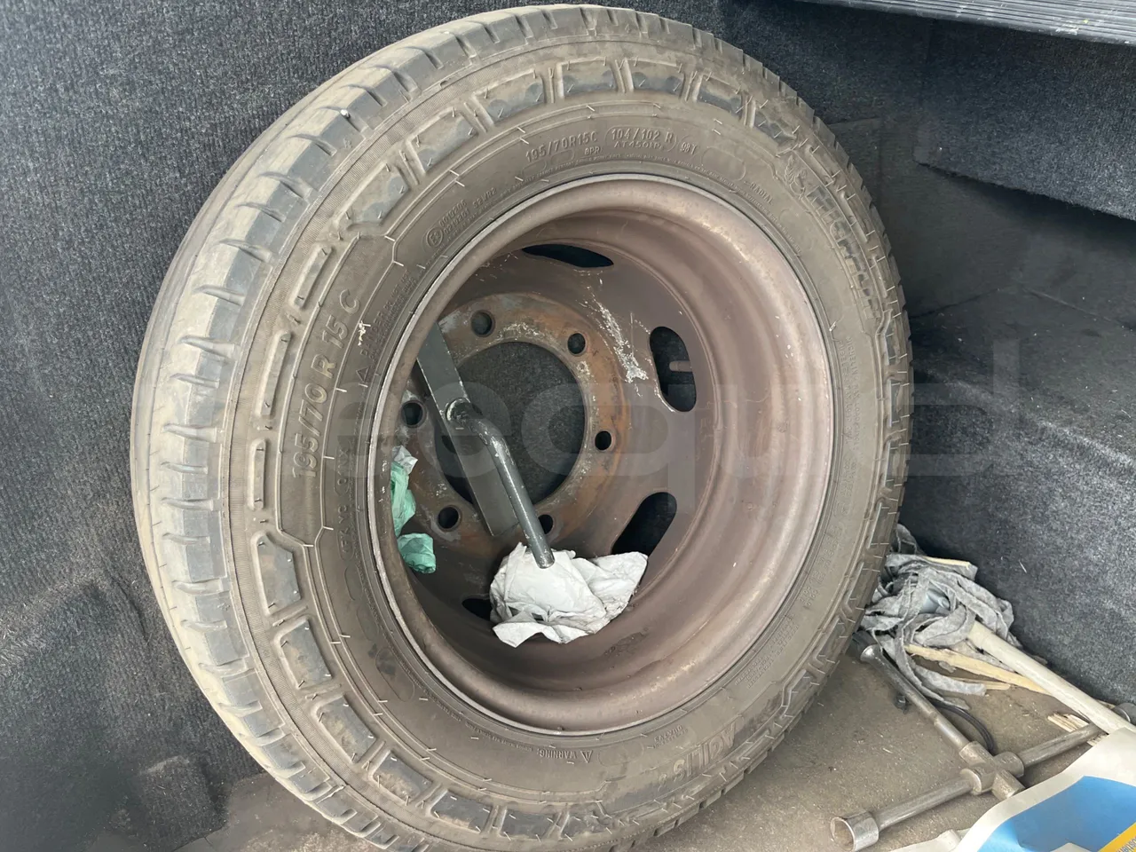 Mercedes-Benz Sprinter AGMB416CDI/ Euro 3 - 115 Kw - 6.977 Mt - spare wheel