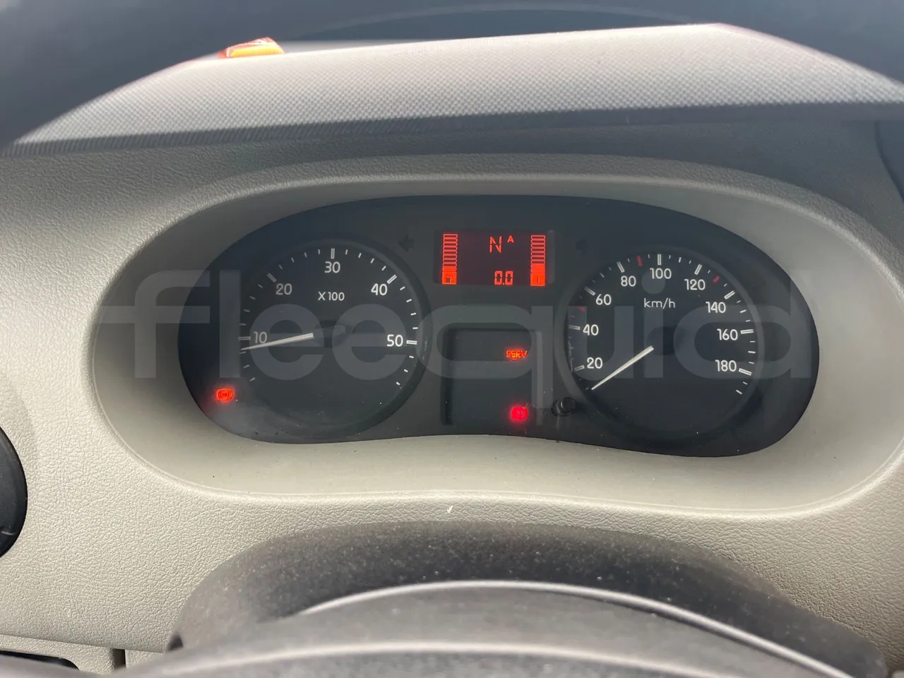 Nomec Stacobus Itineris 595 SB - Euro4 - 107kW - 7.020mt - dashboard lights on