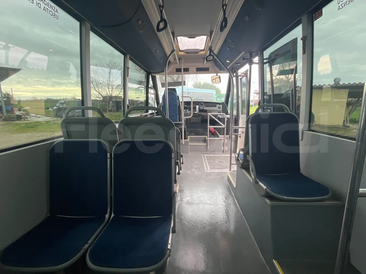 Nomec Stacobus Itineris 595 SB - Euro4 - 107kW - 7.020mt - forward view all seats last row height