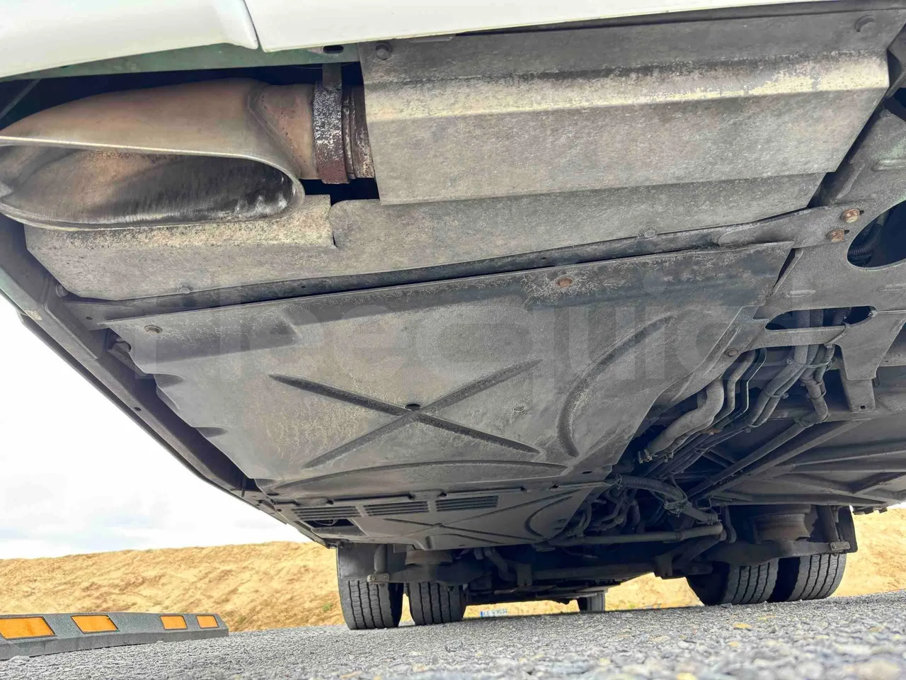Mercedes-Benz Citaro - engine without protection