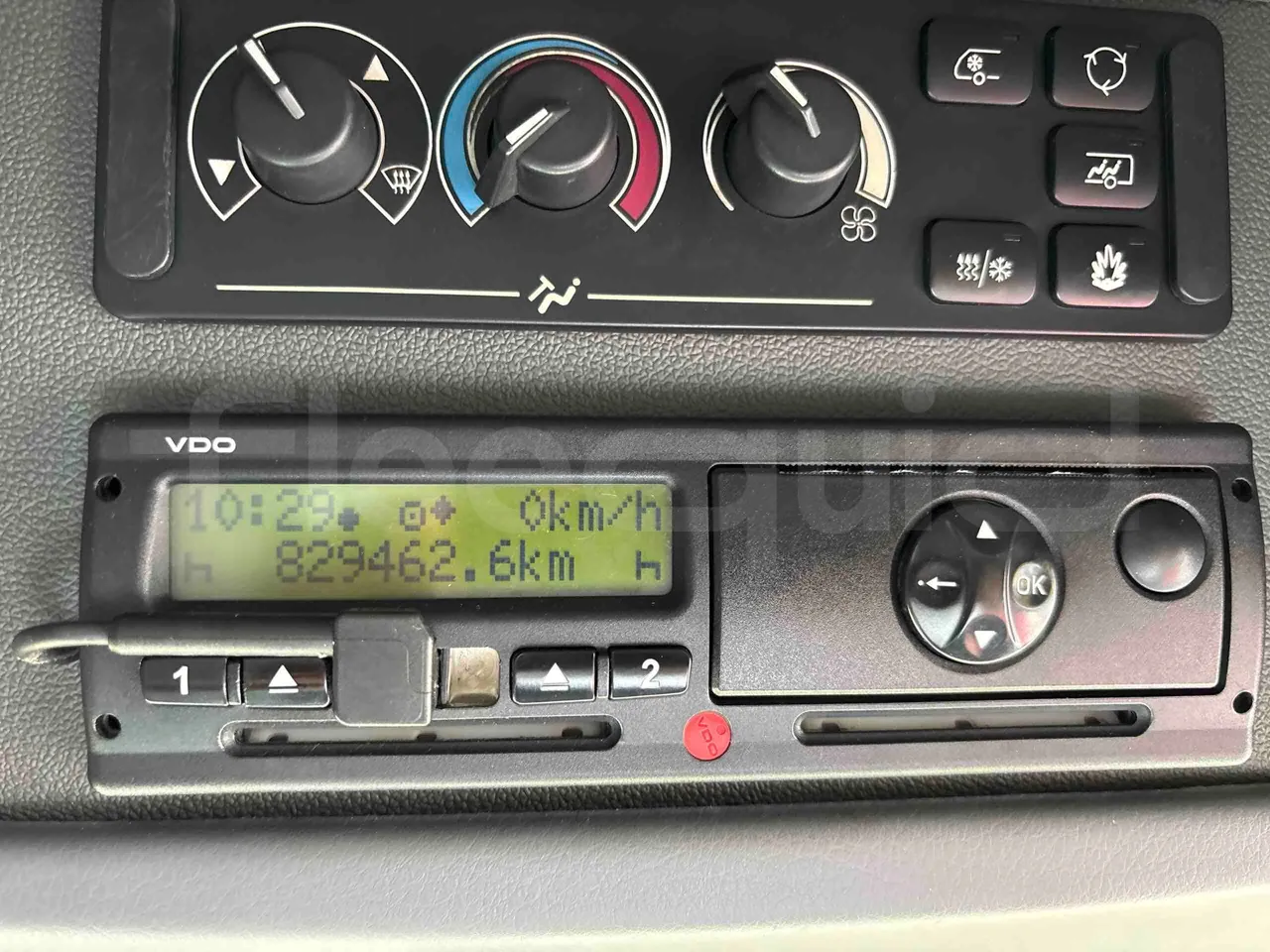 Mercedes-Benz Citaro - Tachograph