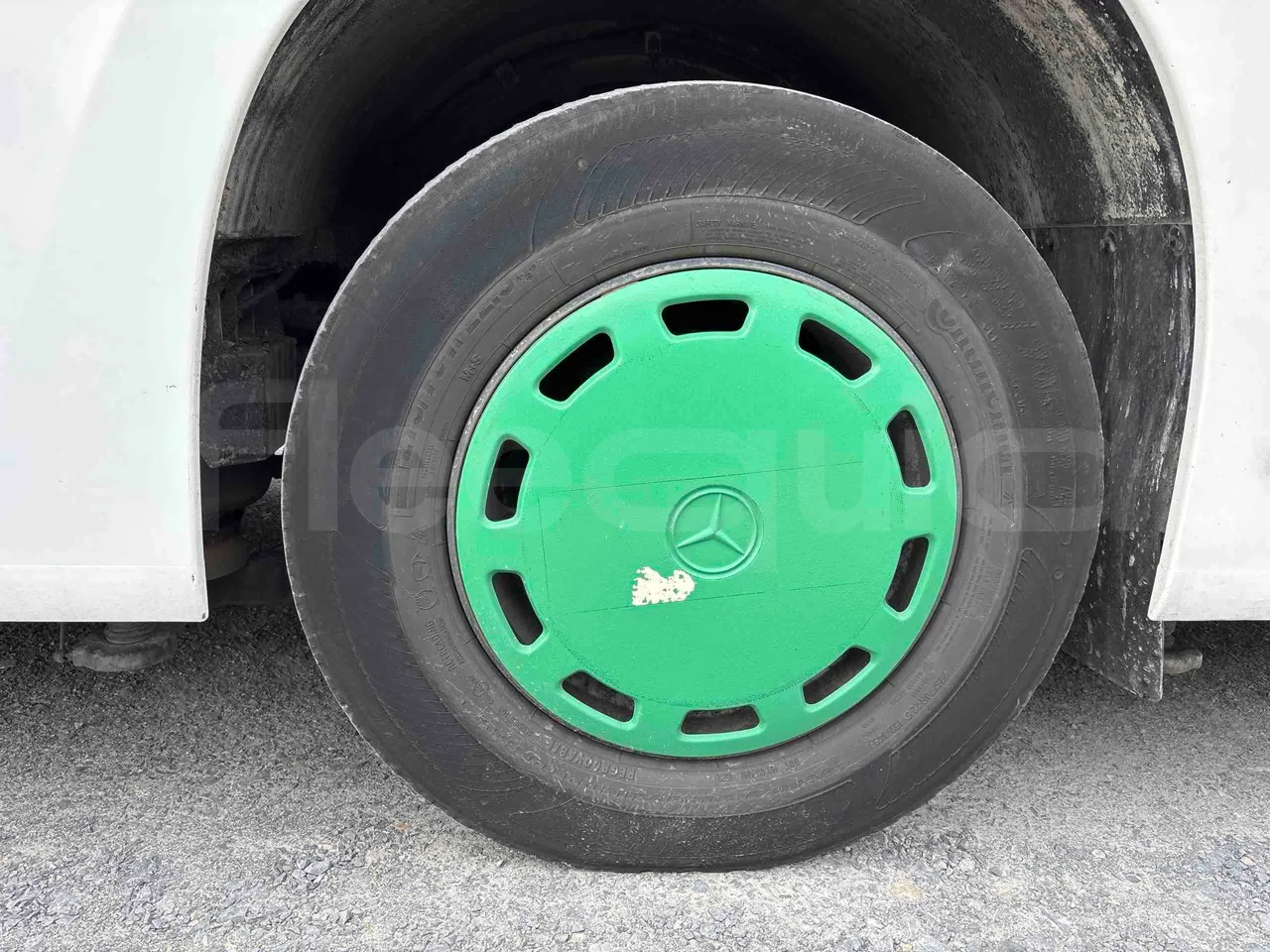 Mercedes-Benz Citaro - front left tire measurements