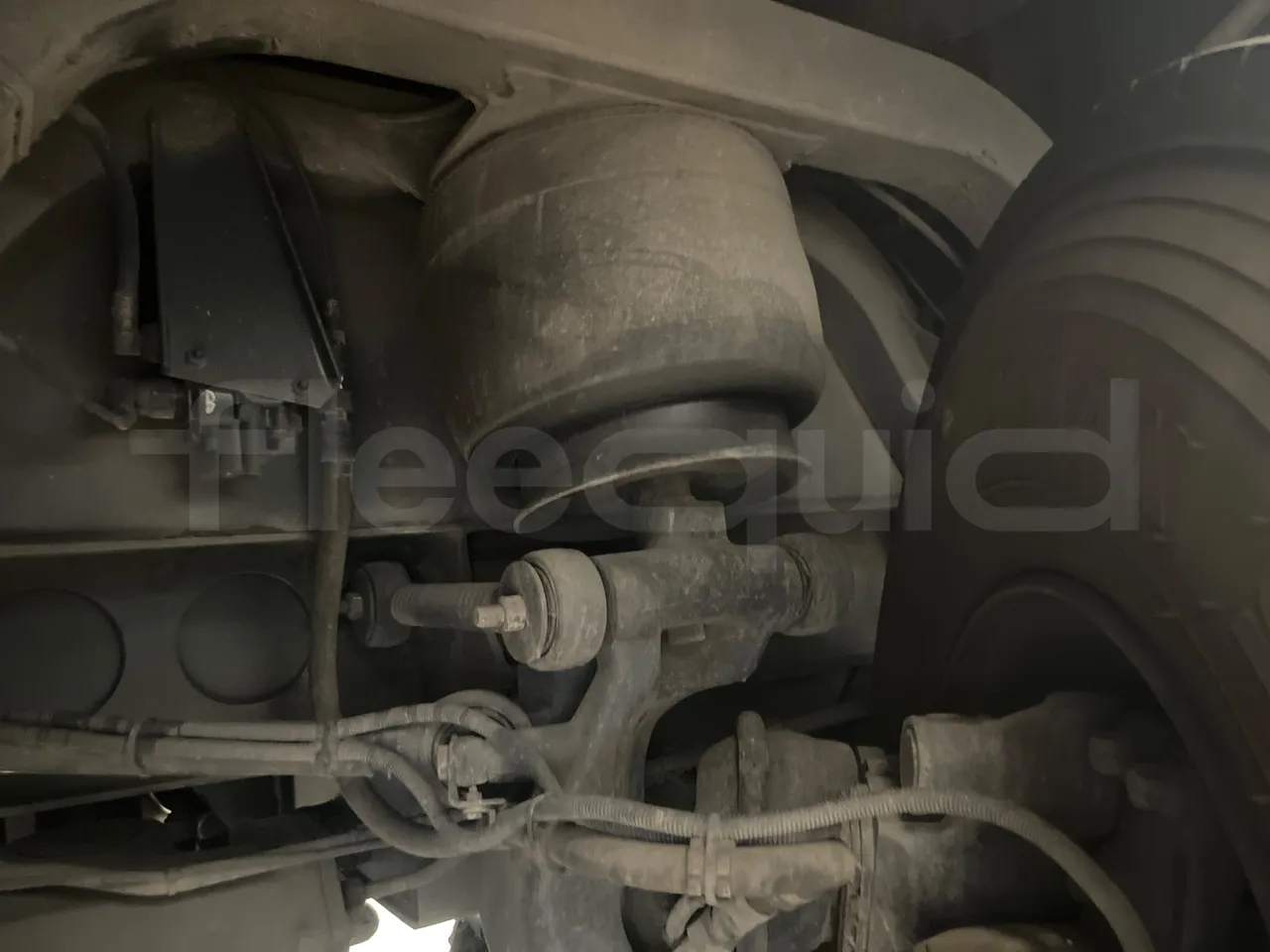 Man Ratio 18440-Ratio Stergo/ Euro 4 - 324 Kw - 12,720 Mt - front air springs left