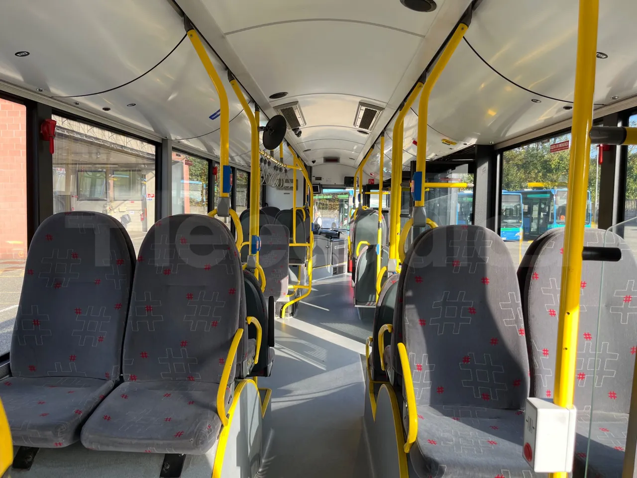 Solaris Urbino 12 -EUR5 - 231kW - 12m - forward view all seats last row height