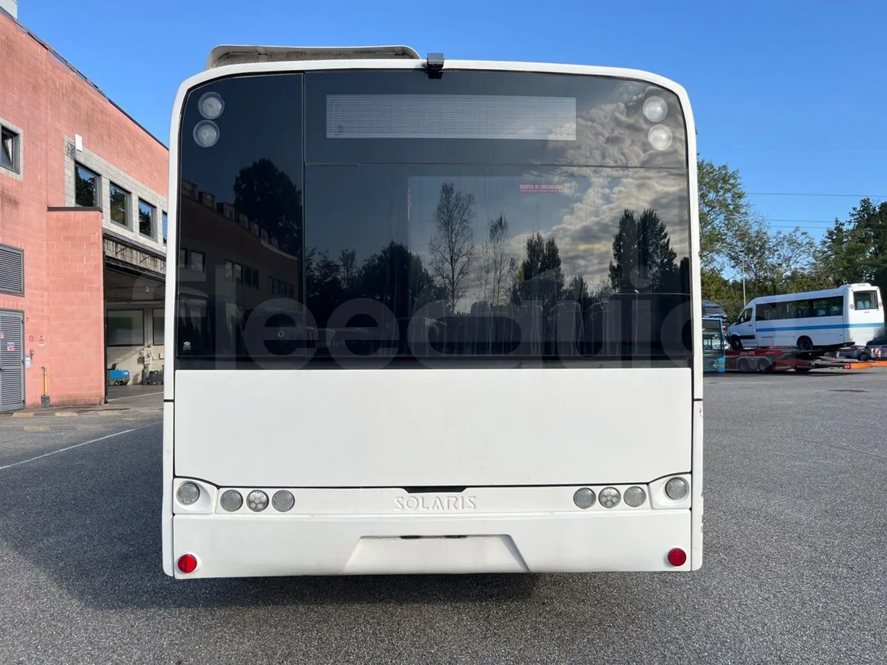 Solaris Urbino 12 -EUR5 - 231kW - 12m - rear hatch closed