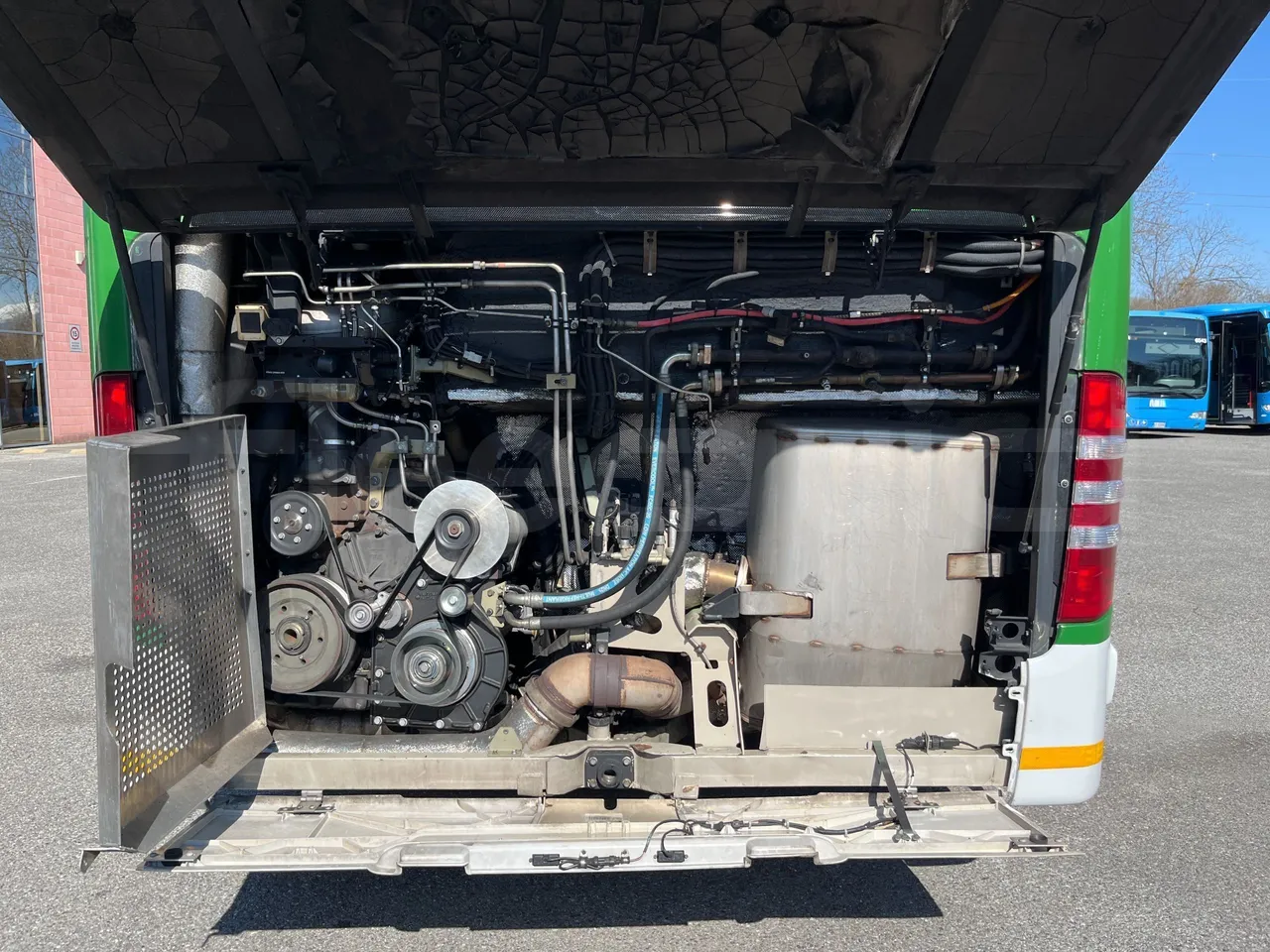 Mercedes-Benz Citaro G 0530 - Euro5 - 260kW - 17.940mt - rear hatch open