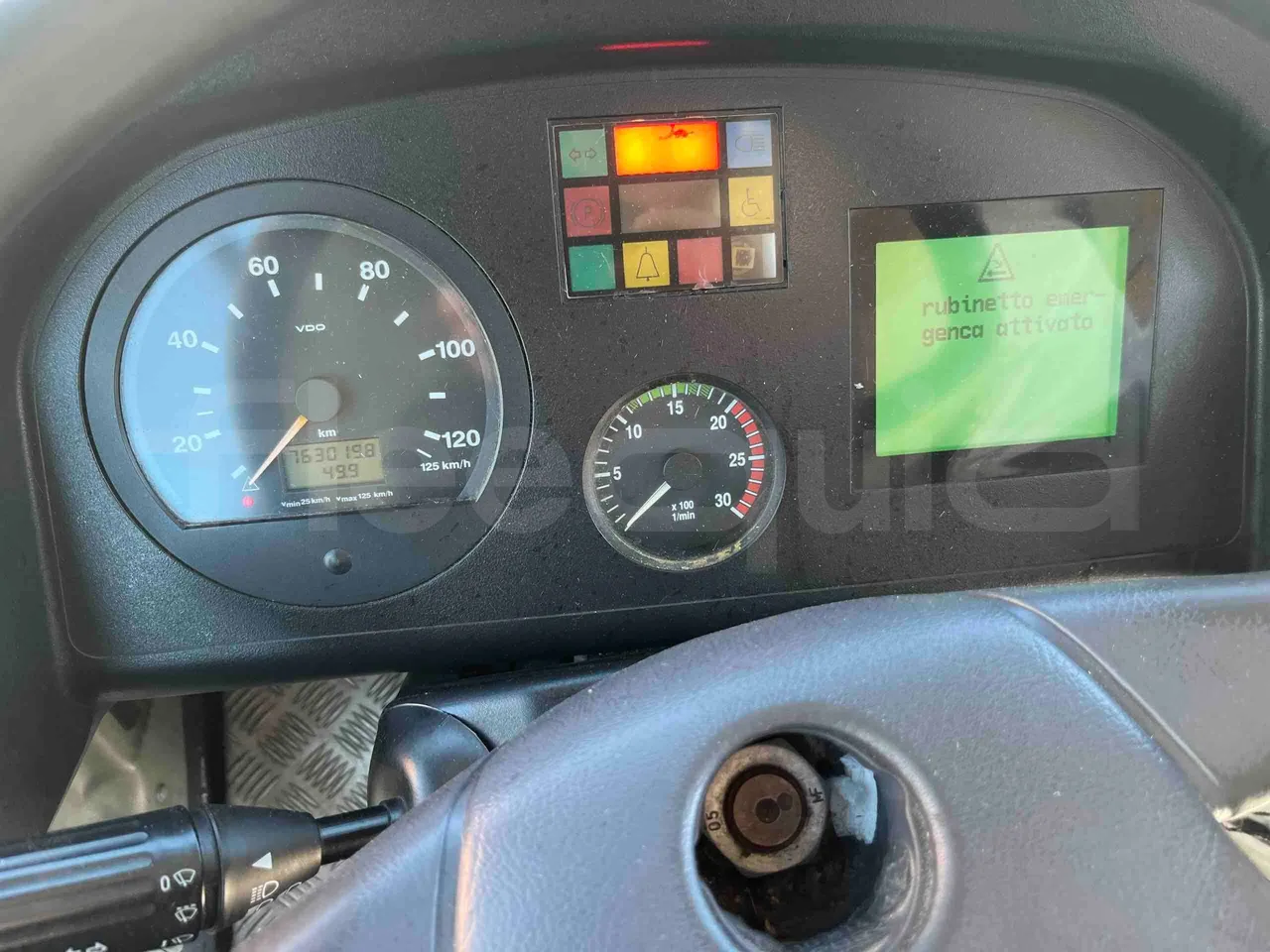 Mercedes-Benz Citaro G - Dashboard Engine On