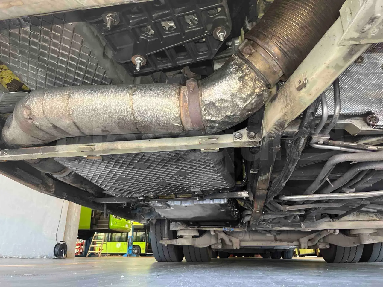 Mercedes-Benz Citaro G - Engine Without Protection