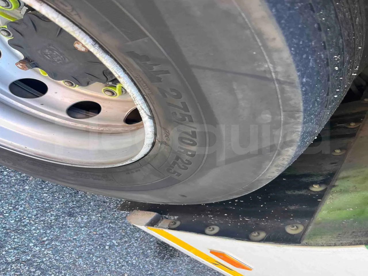 Mercedes-Benz Citaro G - Second Axle Left Side: Complete Wheel