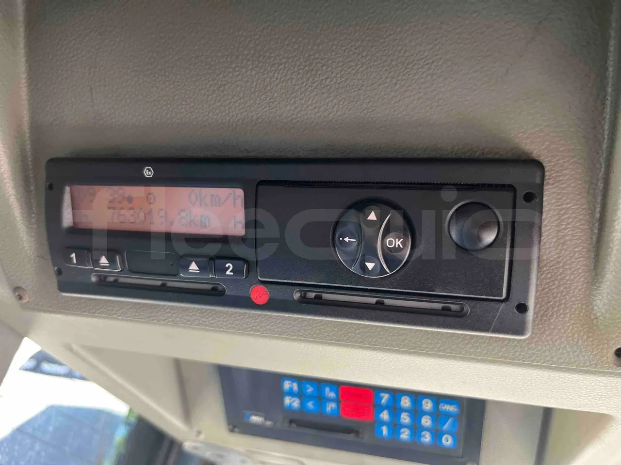 Mercedes-Benz Citaro G - Tachograph