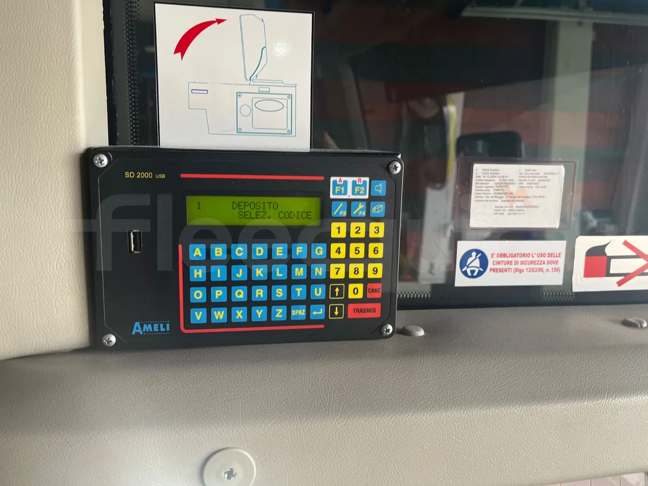 Temsa Safari HD HD12 - EUR6 - 320kW - 12.276m - onboard devices 2