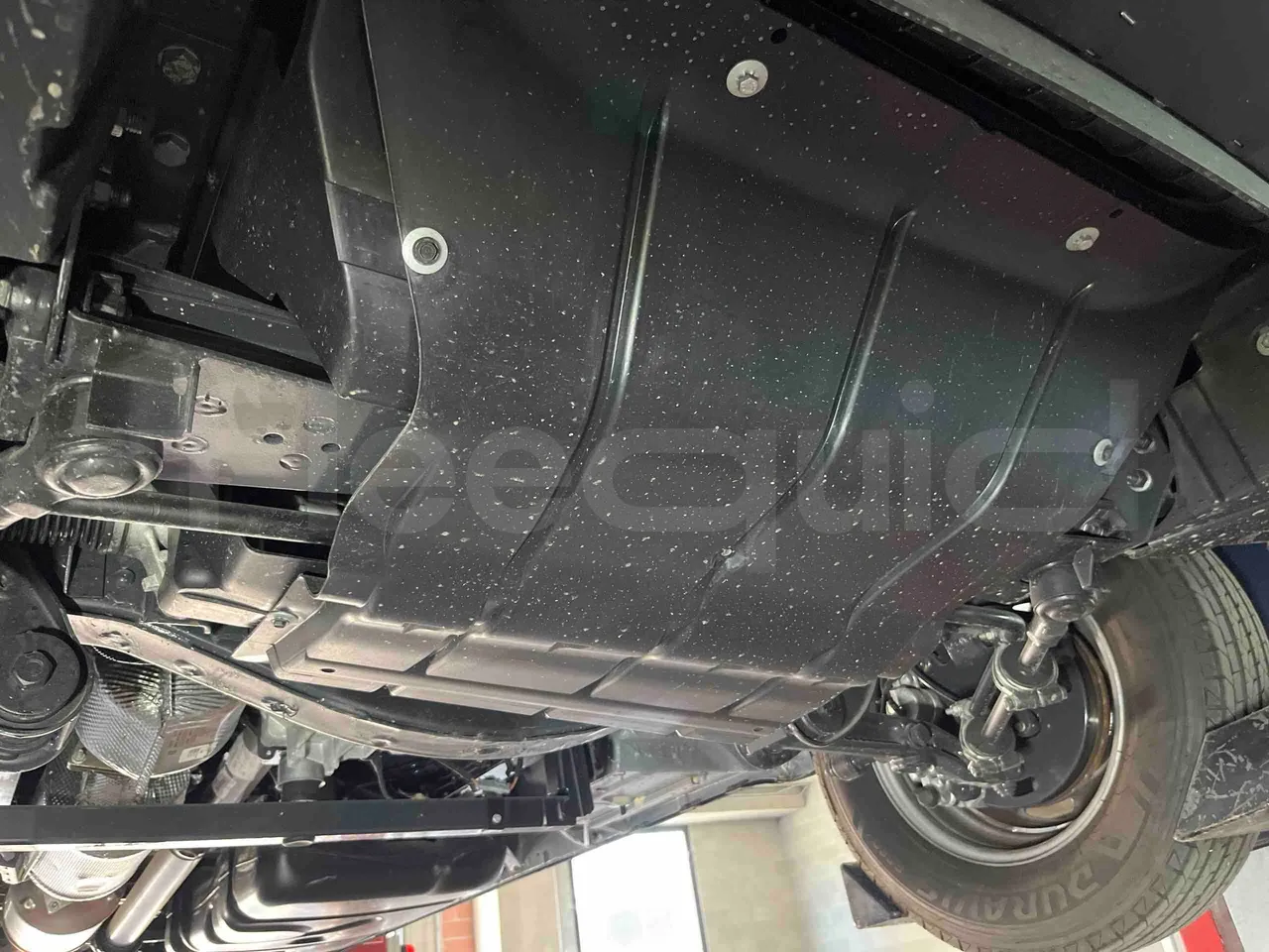 Iveco Daily - engine without protection