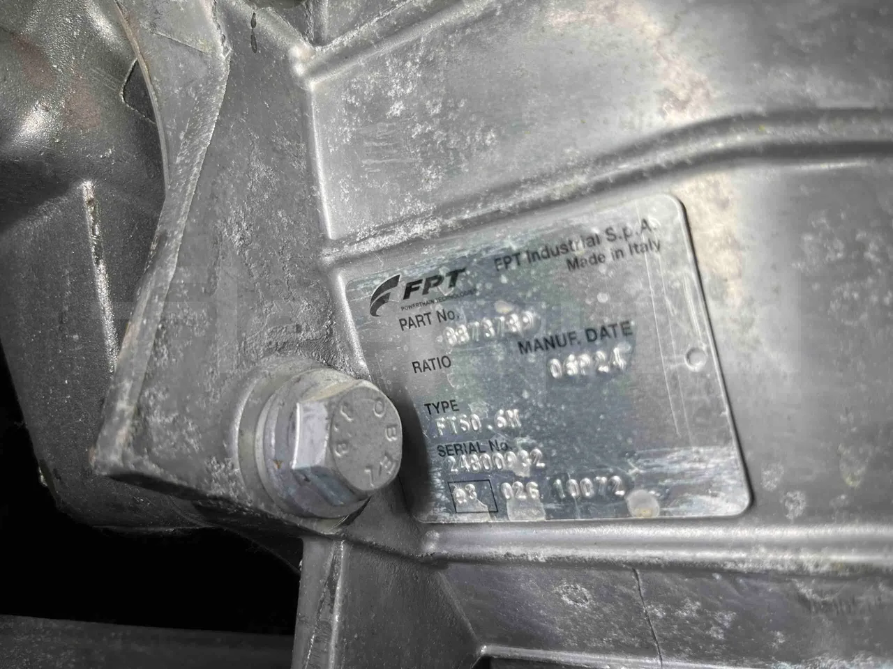 Iveco Daily - gearbox plate photo