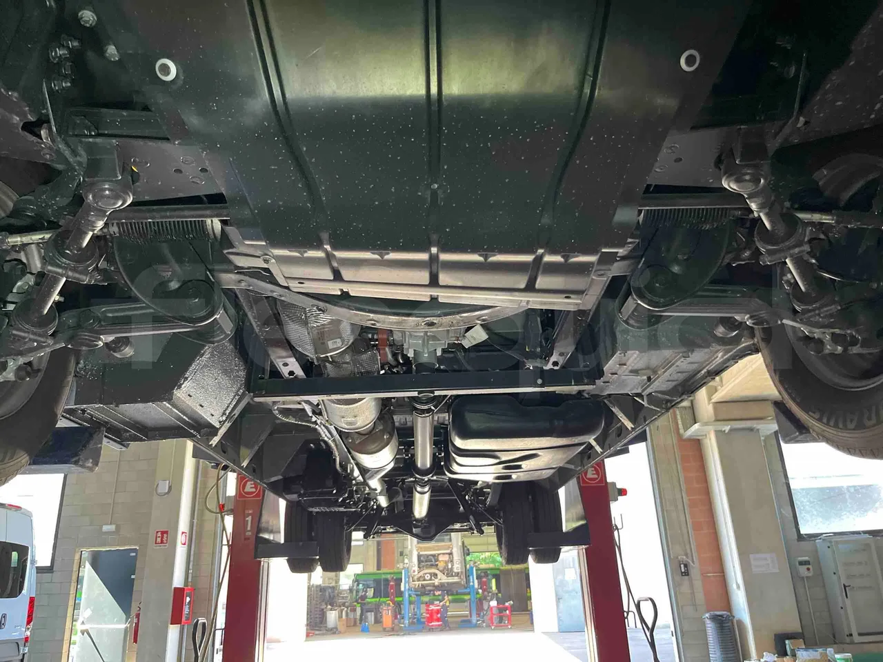 Iveco Daily - front axle central