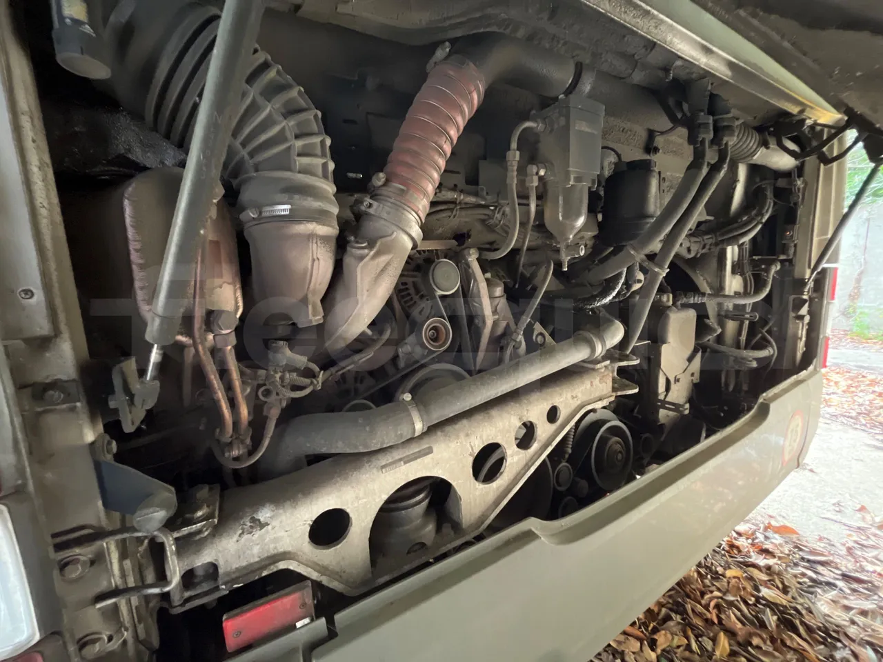 Man Lion's City A21 - EUR5 - 206kW - 11.980m - engine plate photo