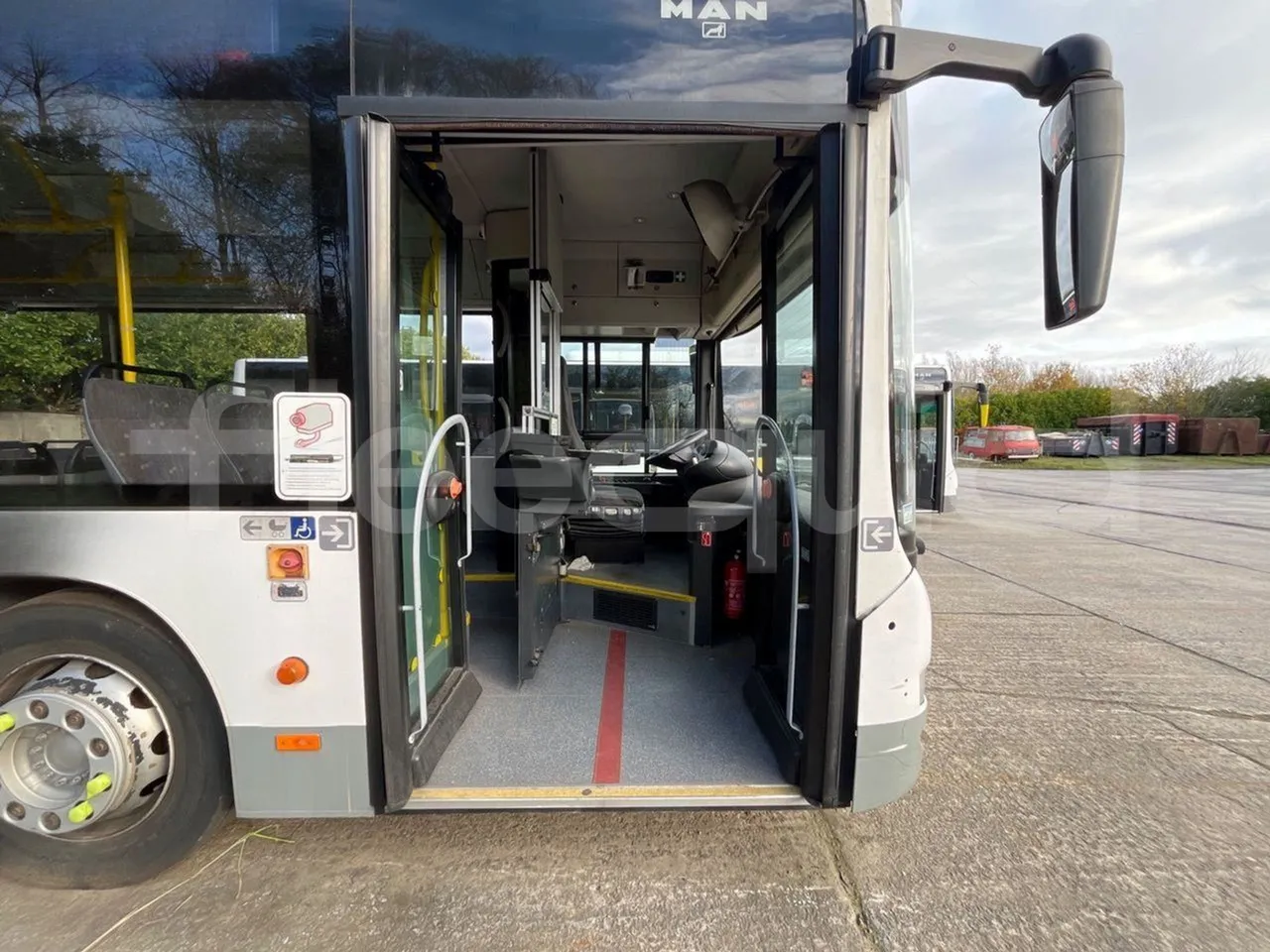 Man Lion's City A21 - EUR5 - 206kW - 11.980m - front door 1 open