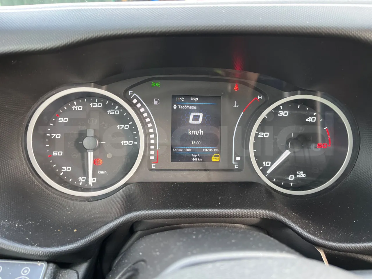 Iveco Daily A50/UNVI VENDAL - Euro 6 - 129 kW - 7.5 mt - dashboard lights on