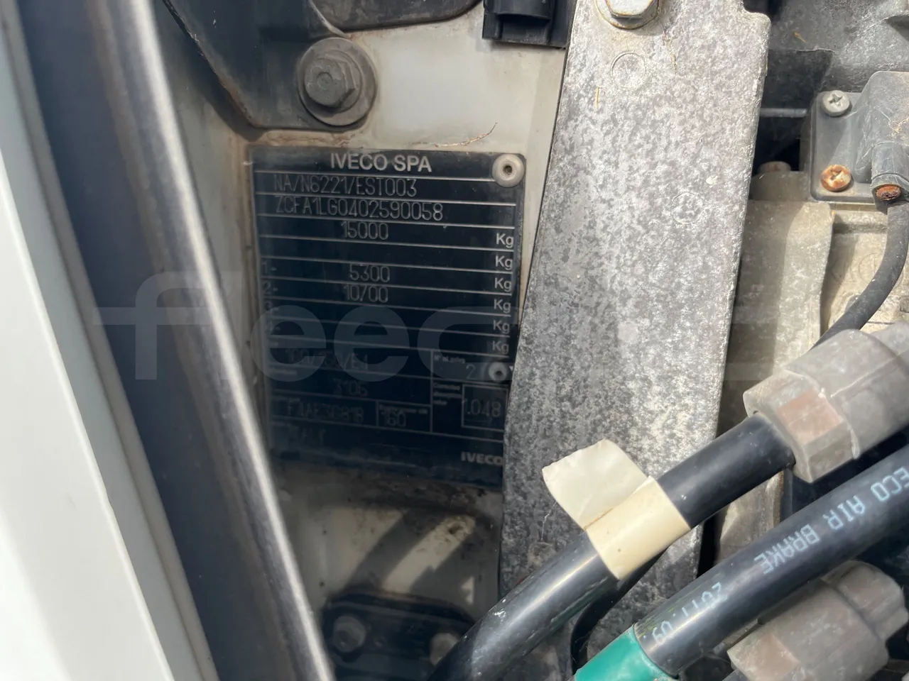 Iveco Faun Viatek 160/150 E4 SK600 - Euro5- 160kW - 6.917mt - chassis VIN photo