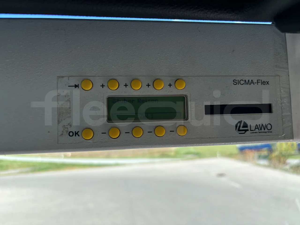 Setra S516 - Command Unit Indicators