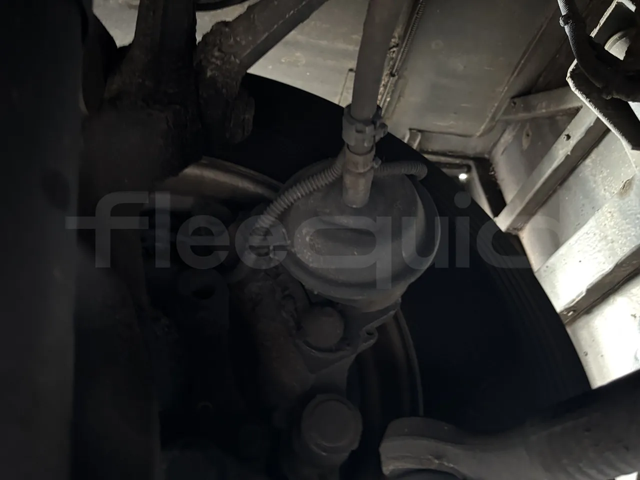 Setra S516 - Third Axle Caliper Brakes Left Side